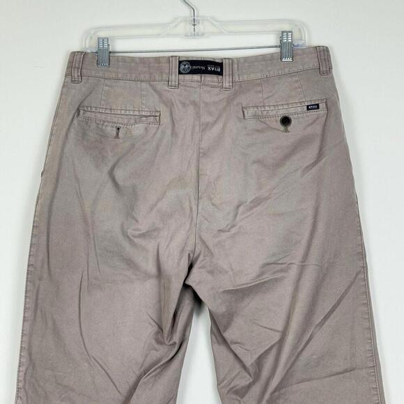 Lot - 2 Brax Feel Good Pants Men 34 X 31 Straight Leg Casual Work Formal Pockets - Picture 8 of 9